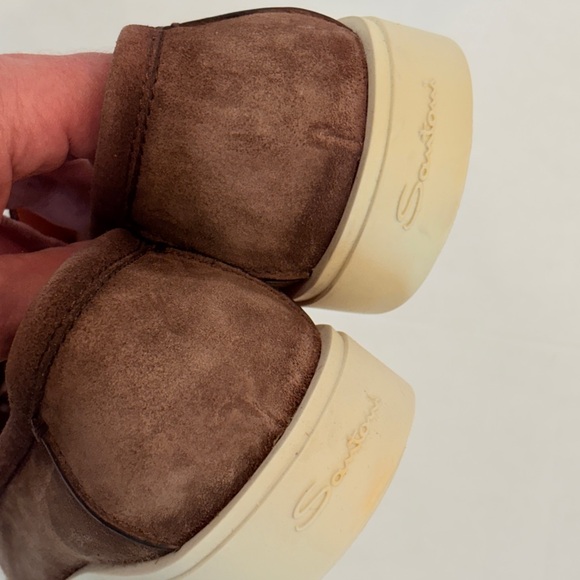 Santino Botanist Men’s Suede Loafers NEW US 8 Made in Italy - Picture 12 of 12